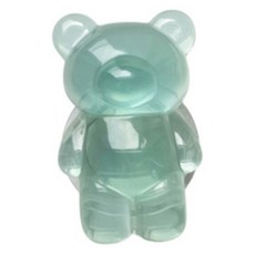 오프유 스마트폰 입체 그립톡, 그린곰돌이, 1개