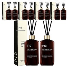 912 香氛擴香瓶 2入 + 擴香棒 8入 組, 250ml, 週日早晨, 5套