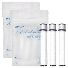 퓨어썸 퓨어 리필 필터 샤워기용 3p, 2개