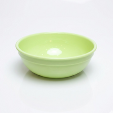 리빙메이트 단체급식 표준형 PC 식판국그릇 14 x 5.3 cm, 파스텔 연두, 1개