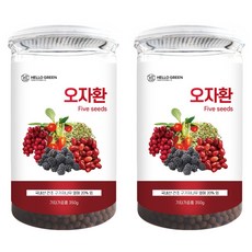 헬로우그린 오자환 통, 350g, 2개