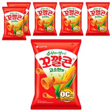 꼬깔콘 고소한맛, 134g, 6개