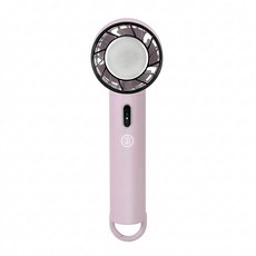 aibo 冰感冷敷 扣環式手持桌立USB充電風扇, HA-FAN1134, 迷霧紫