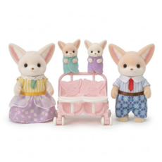 EPOCH Sylvanian Families 森林家族 耳廓狐家庭組 FS-48 3歲以上, 1組