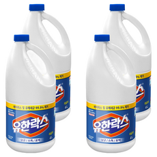 유한락스 레귤러 용기형, 4L, 4개