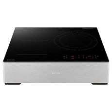 쿠첸 빌트인 IH BLACK 3400 대화구 인덕션 3구 블랙 + 스탠드케이스 실버 150mm 세트 방문설치, CIR-PB330TOB2(인덕션), CIR-EW33KD0B1(스탠드케이스), 프리스탠딩