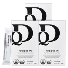 DearQueen 프롬바이오 콜라겐 스틱 플러스 28p, 70g, 3개