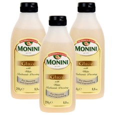 莫尼尼白香醋釉, 250g, 3個