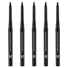 홀리카홀리카 멜로우 글라이딩 펜슬 라이너 0.3g, 09 워시드블랙, 5개