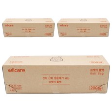 wiicare 氧化生物分解捲筒袋 小 17cm x 25cm, 小(S), 200入, 3個