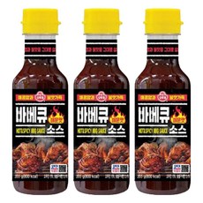 OTTOGI 不倒翁 辣味韓式烤肉醬, 355g, 3瓶