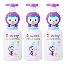 Bebemorin Baby Patty 多合一洗滌花香, 3個, 400g