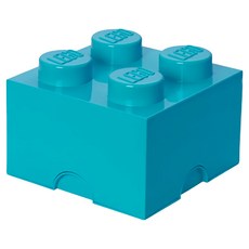 Room Copenhagen LEGO 樂高四凸收納盒, 天空藍, 1個