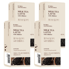阿洛酮糖奶茶拿鐵濃縮液, 22g, 8條, 4盒