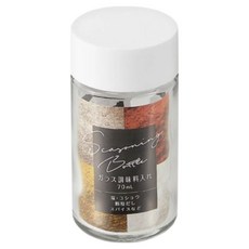 ECHO 玻璃調味罐 70ml 透明玻璃材質 易於清潔 密封防潮 廚房收納好幫手, 1入