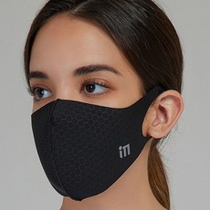 im 素色立體防塵口罩, 黑色的