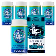 GRAN'S REMEDY 鞋子除臭劑 薄荷 正裝, 35g, 5個