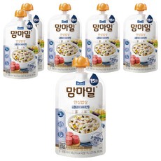 맘마밀 안심밥상 레토르트 이유식, 소불고기 가지진밥, 6개, 140g