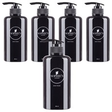 소피스런던 퍼퓸드 바디워시 004, 5개, 500ml