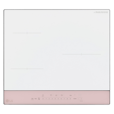 LG 디오스 오브제컬렉션 인덕션 빌트인 3구 전기레인지 미스트 핑크 방문설치, BEI3WPQTO