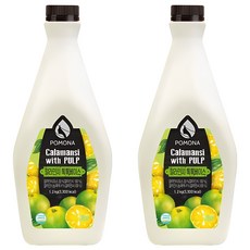 포모나 톡톡 농축 베이스 깔라만시, 2개, 1.2kg