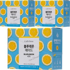 CAFFE BENE 咖啡伴 藍色檸檬果液, 190ml, 30個