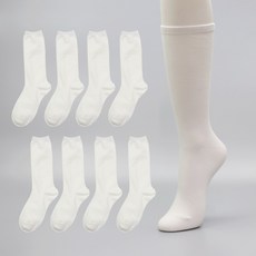 SOXWEEP 女款基本款加長筒襪 8雙組 22cm