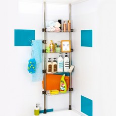 Dadaliving 多腿柱式浴缸頂部擱板 400 4 步, 混色, 1個