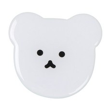 오프유 스마트폰 그립톡, 화이트곰돌이, 1개
