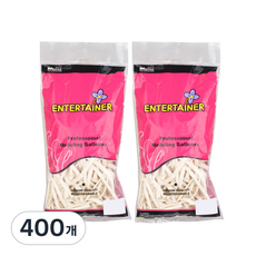 NEOTEX 魔術氣球 260N, 標準白色, 400個