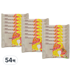 Bebesom 棉質一次性面巾便攜, 10張, 54包