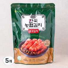 한국농협김치 총각김치, 500g, 5개