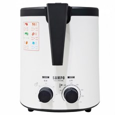 SAMPO 聲寶 健康油切氣炸鍋 3L, KZ-L19303BL, 白色, 1個