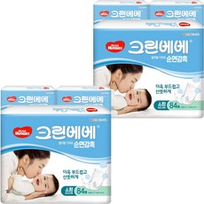 하기스 NEW 크린베베 일자형 기저귀 남여공용 소형, 2단계, 504매