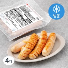 에쓰푸드 브런치델리 치킨소시지 10입 (냉동), 600g, 4개
