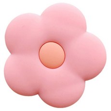 오프유 휴대폰 그립톡 플라워, 핑크, 1개