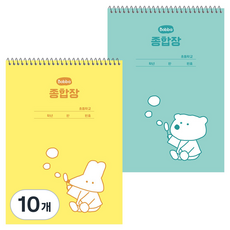 moong9 波霸泡泡綜合筆記本, 混合顏色, 10個