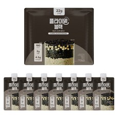 플라이밀 단백질 쉐이크 블랙, 45g, 7개 45g, 7개