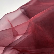 水晶歐根紗布料, 葡萄酒, 1條