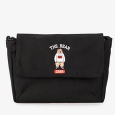 jeballot 帆布熊信差包