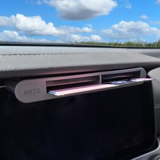 Antis 便利電動車卡片收納架, 1個, 灰色