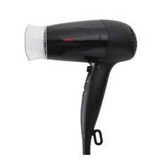 Unix 可折疊家用吹風機 UN-B3006 1700W, 黑色