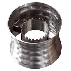 PUSH 廚房用品 304加厚不鏽鋼剝玉米器 尺寸:7*5.5*3.5CM, 銀色, 1個