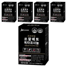 JW중외제약 리얼메디 쏘팔메토 옥타코사놀 30g, 30정, 5개