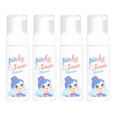 i'm pinky 兒童專用私密清潔慕斯 清新香味, 150ml, 4瓶