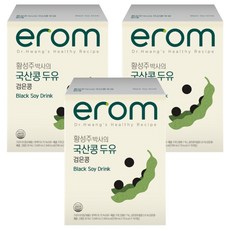 이롬 황성주 검은콩 두유, 190ml, 48개