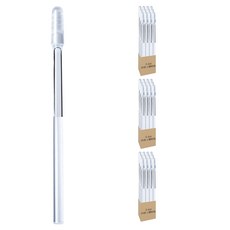 E.dot 透明黏耳棒 (大號) 樹脂合成膠+PET塑料, 24支, 3組