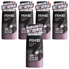 AXE 戰斧 體香噴霧 黑夜騎士 BLACK NIGHT, 5個, 150ml