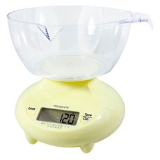 TRIARROW 三箭牌電子料理秤 1KG ABS塑膠本體, BEB-1010, 黃色