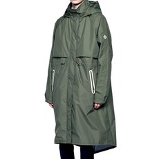 테크스킨 남여공용 레인플렉스 골프 비옷, 카키, 1개